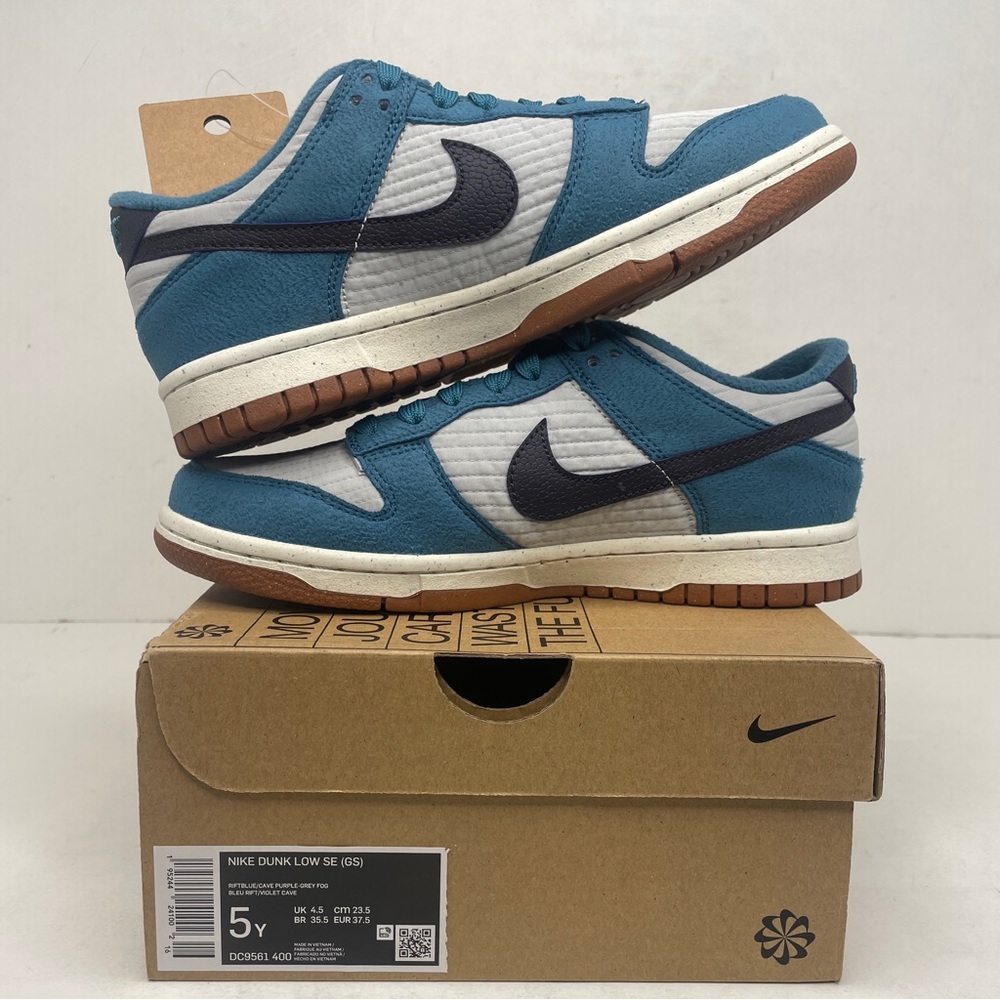 Nike Dunk Low SE GS “Toasty Rift Blue” 2022 - Picture 3 of 4